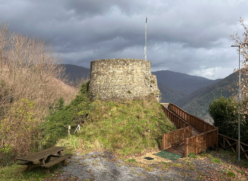 Rocca Di Villa Basilica, Italy